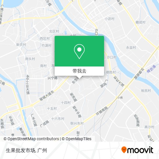 生果批发市场地图