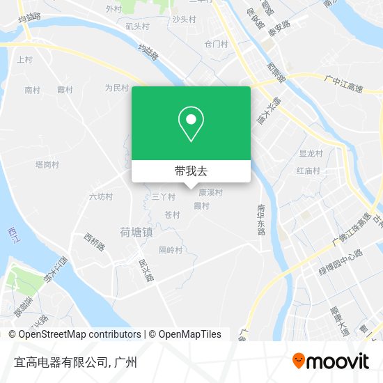 宜高电器有限公司地图