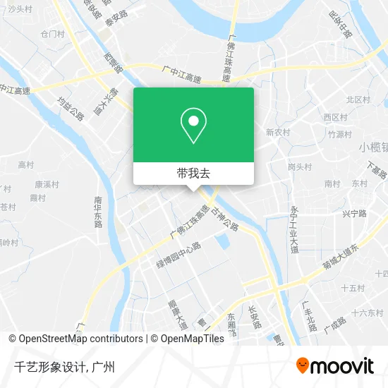 千艺形象设计地图