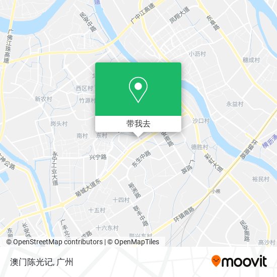 澳门陈光记地图