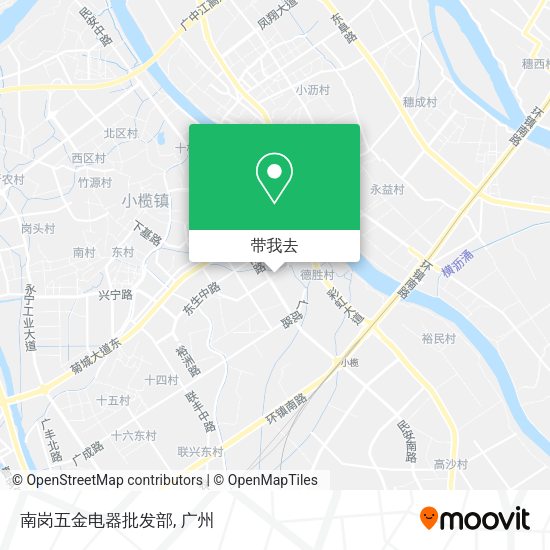 南岗五金电器批发部地图