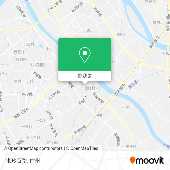 湘玲百货地图