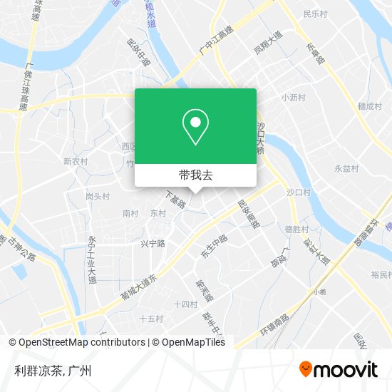 利群凉茶地图