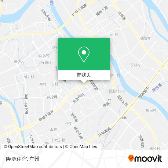 隆源住宿地图