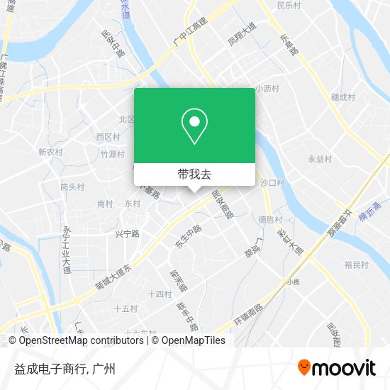 益成电子商行地图