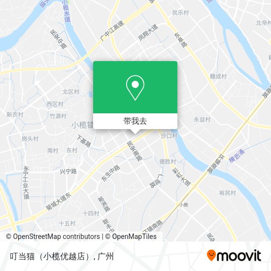 叮当猫（小榄优越店）地图