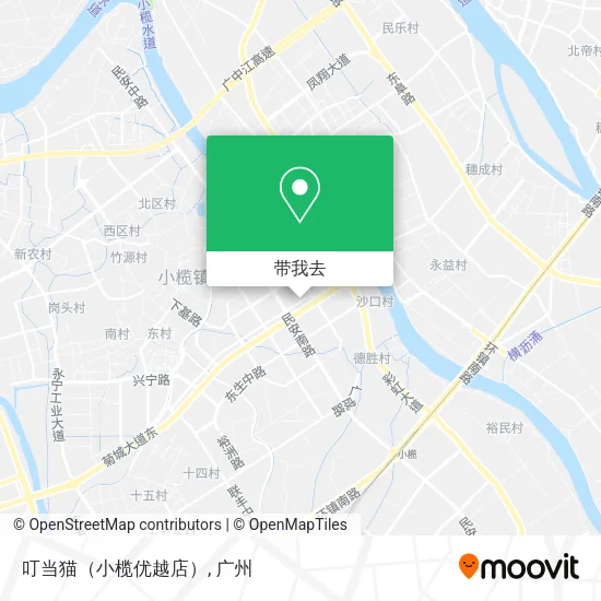 叮当猫（小榄优越店）地图