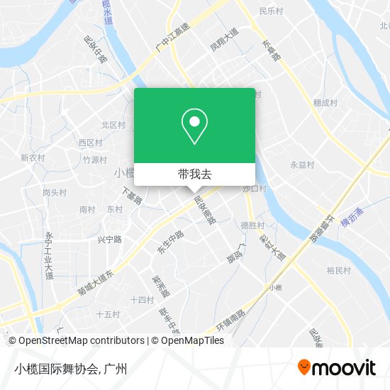 小榄国际舞协会地图