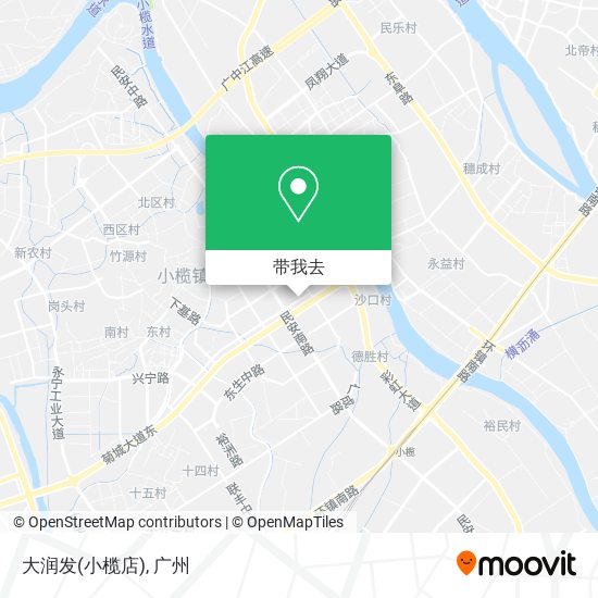 大润发(小榄店)地图