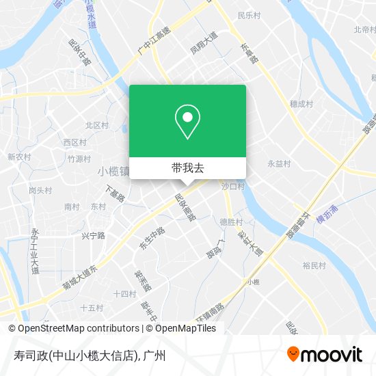 寿司政(中山小榄大信店)地图