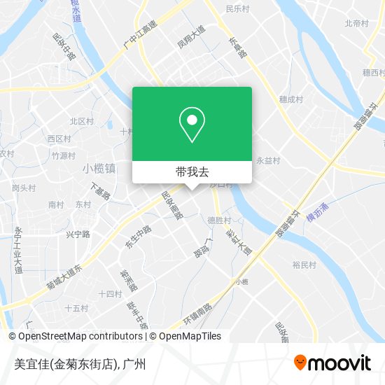 美宜佳(金菊东街店)地图
