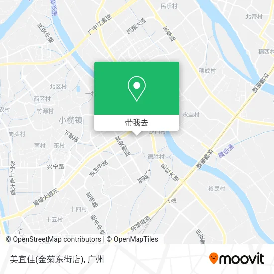 美宜佳(金菊东街店)地图
