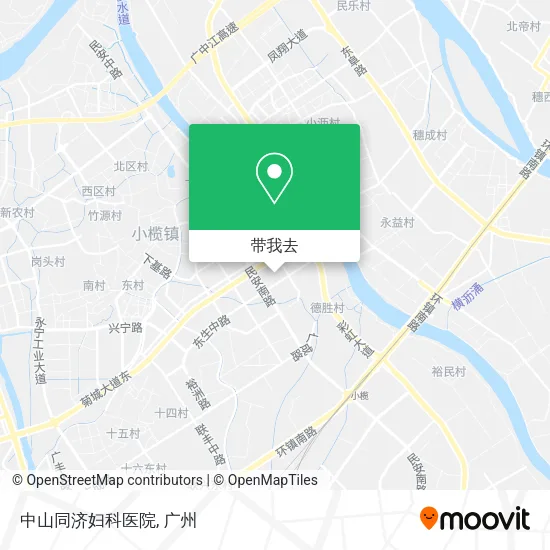 中山同济妇科医院地图