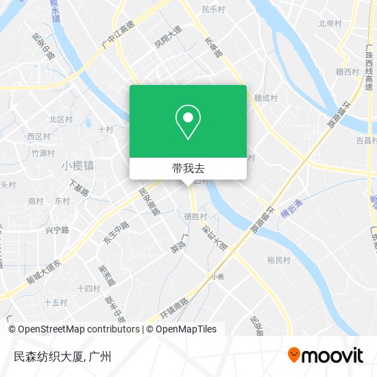 民森纺织大厦地图