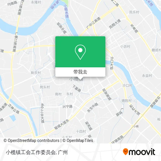 小榄镇工会工作委员会地图