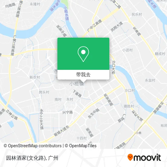 园林酒家(文化路)地图