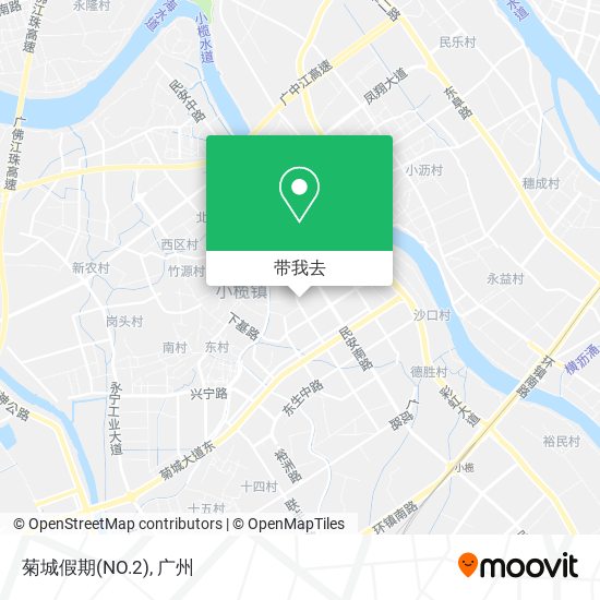 菊城假期(NO.2)地图