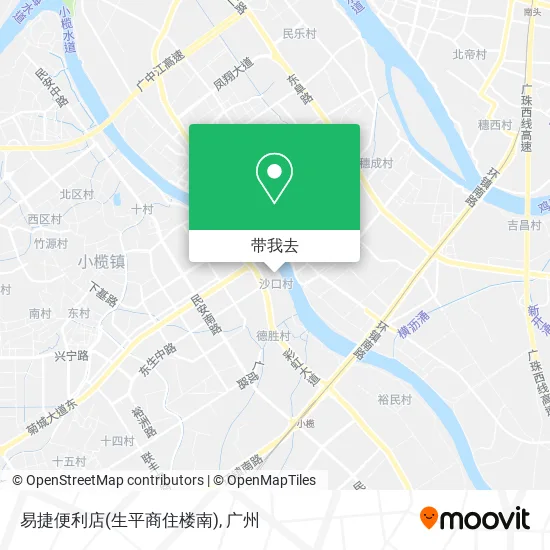 易捷便利店(生平商住楼南)地图