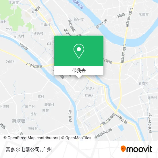 富多尔电器公司地图
