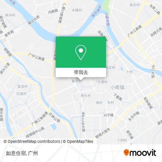 如意住宿地图