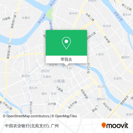 中国农业银行(北苑支行)地图
