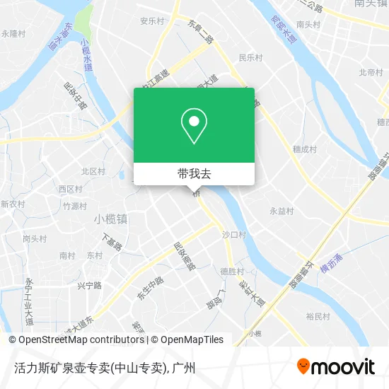 活力斯矿泉壶专卖(中山专卖)地图