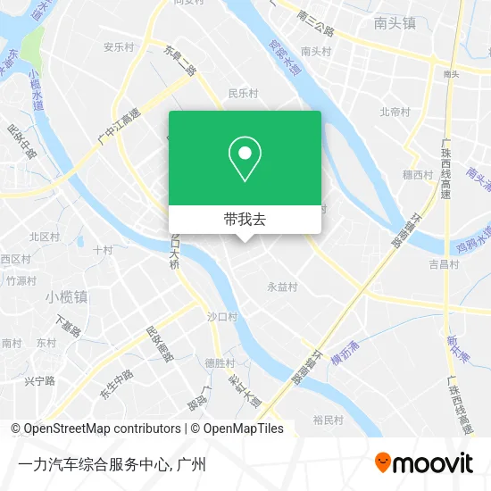 一力汽车综合服务中心地图