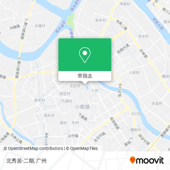 北秀居-二期地图