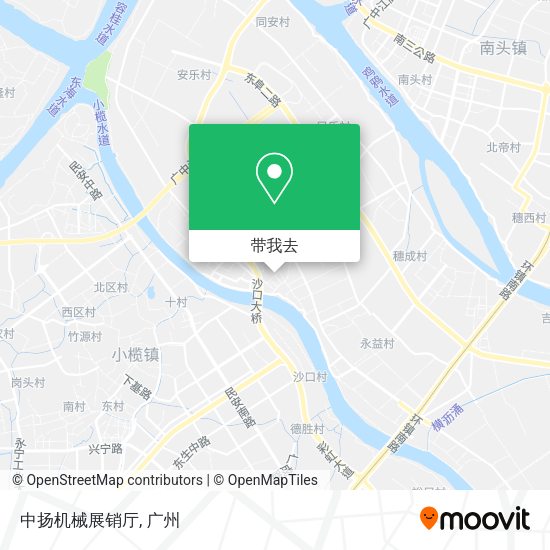 中扬机械展销厅地图