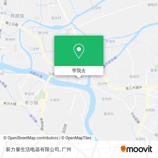 新力量生活电器有限公司地图