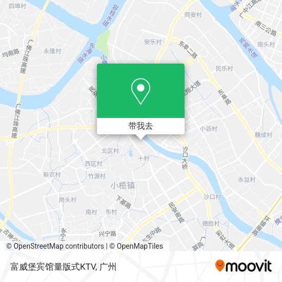 富威堡宾馆量版式KTV地图