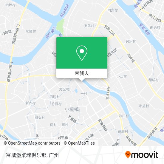 富威堡桌球俱乐部地图