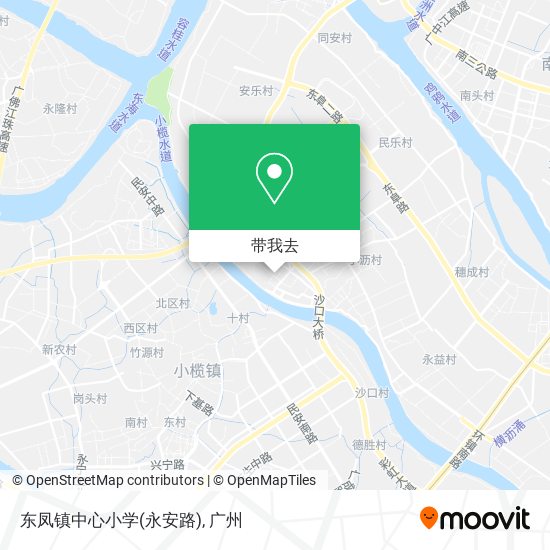东凤镇中心小学(永安路)地图