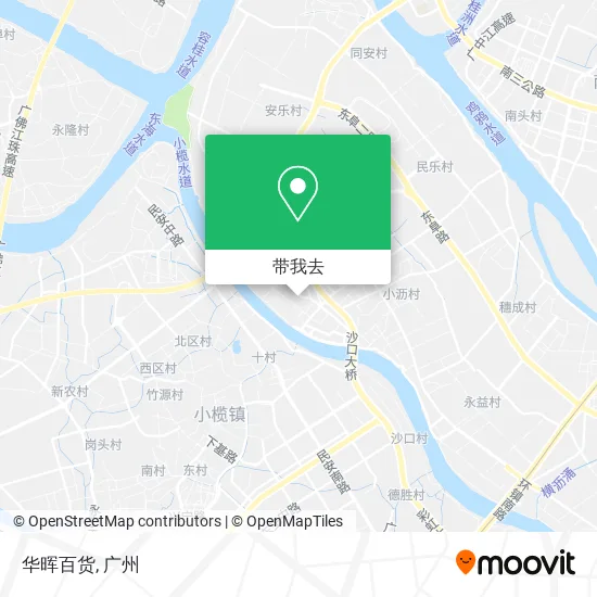华晖百货地图