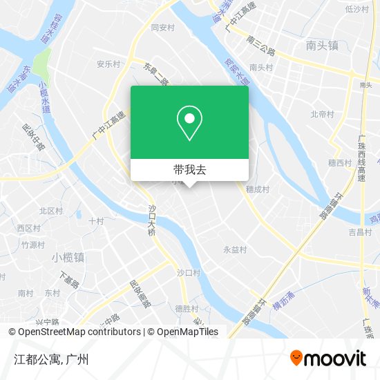 江都公寓地图