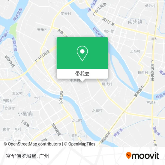 富华佛罗城堡地图