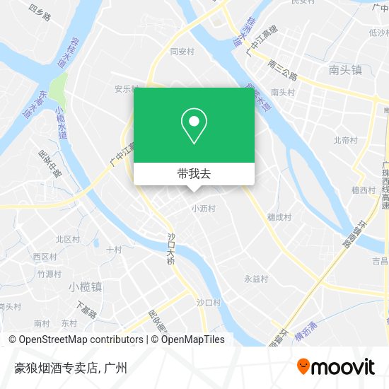 豪狼烟酒专卖店地图