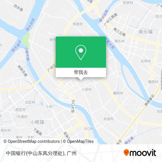 中国银行(中山东凤分理处)地图