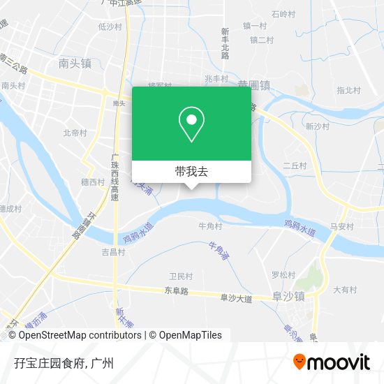 孖宝庄园食府地图