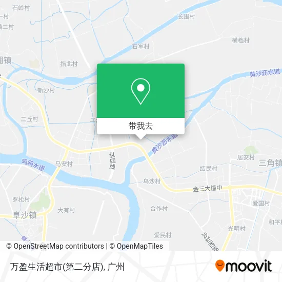 万盈生活超市(第二分店)地图