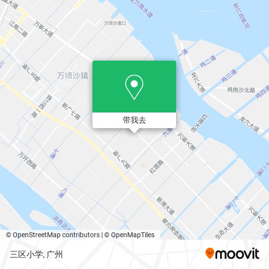 三区小学地图