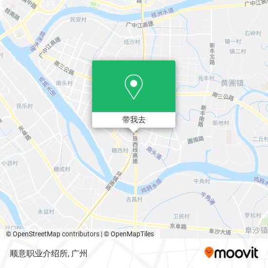 顺意职业介绍所地图