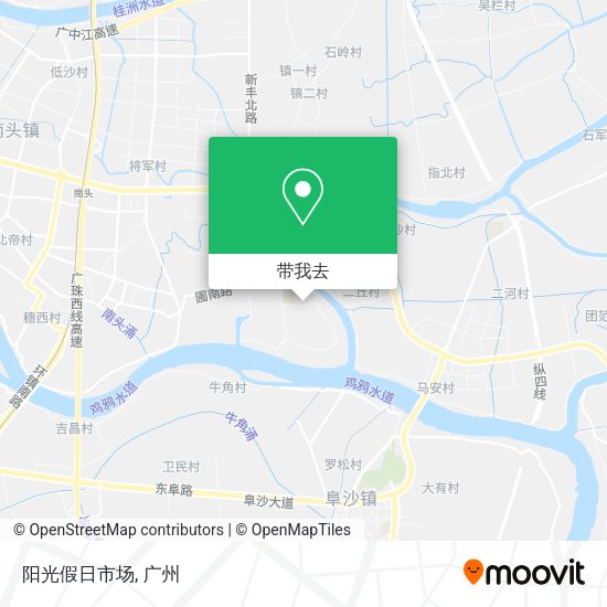 阳光假日市场地图