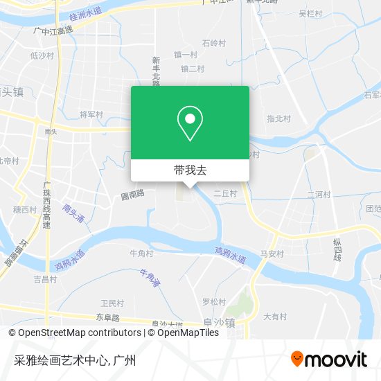 采雅绘画艺术中心地图