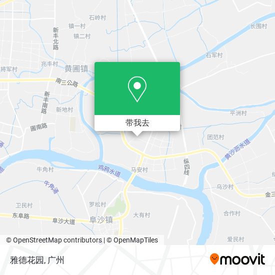 雅德花园地图