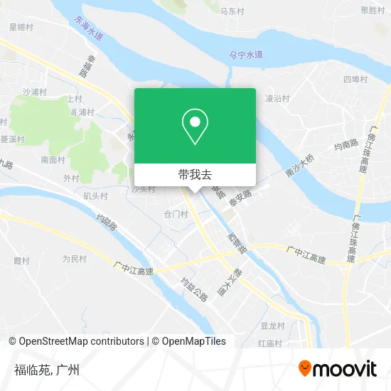 福临苑地图