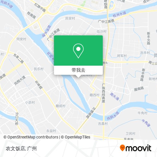 农文饭店地图