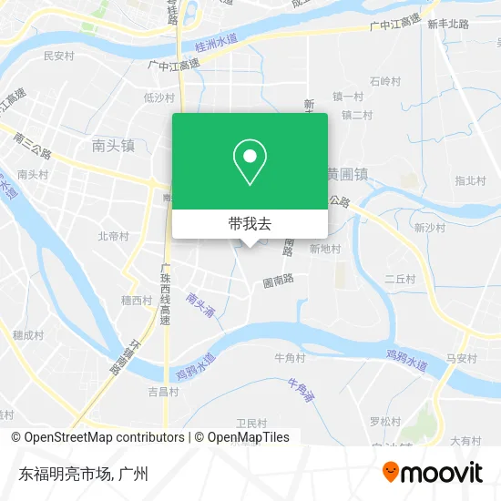东福明亮市场地图