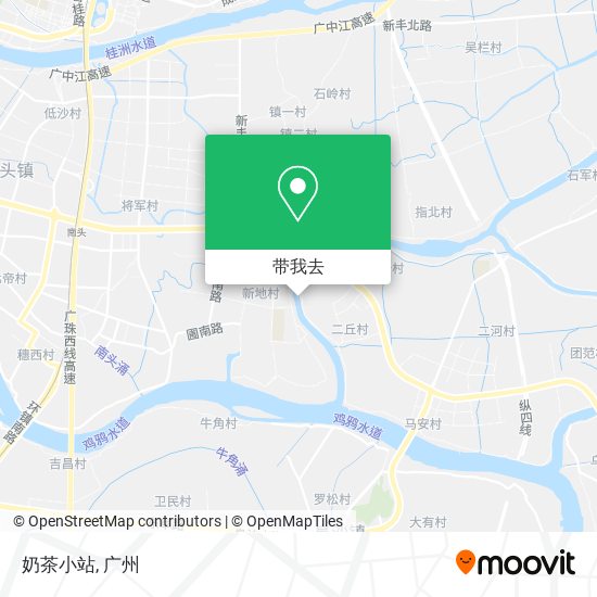 奶茶小站地图