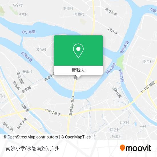 南沙小学(永隆南路)地图